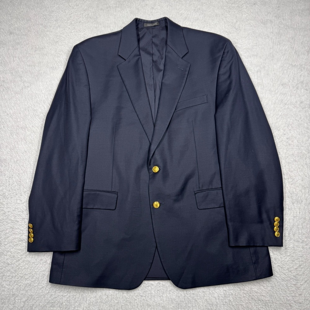 Lauren Ralph Lauren Sport Jacket Lord & Taylor Navy Blue Men's Size 46R